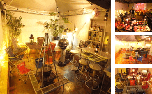 ■【新宿】BBQビアガーデン/雨天可‼屋根付きバルコニー4名様~100名様